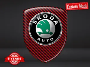 Skoda Personalisierte Business Sticker Stil Sportlich Tuning